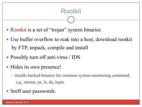 Chapter 11 Intrusion Detection System