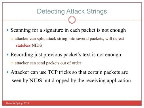 Chapter 11 Intrusion Detection System