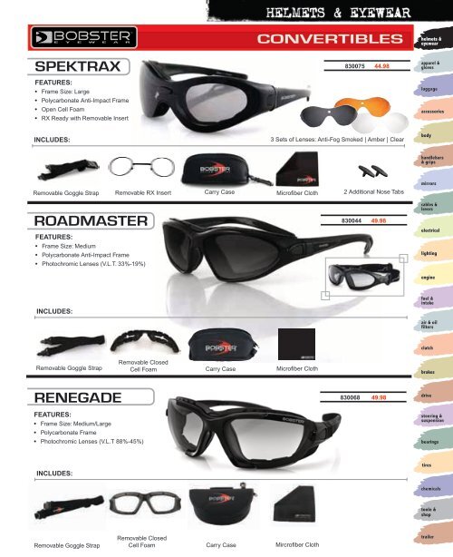 Helmets and Eyewear - Automatic Distributors