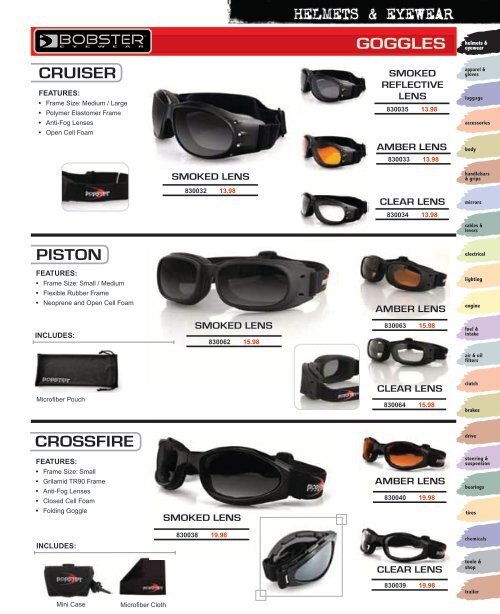 Helmets and Eyewear - Automatic Distributors