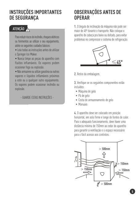 FUNCIONAMENTO DO SPRINGER ICE MAKER - ArFacil