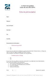 Fiche de pré-inscription - Sciences Po Toulouse