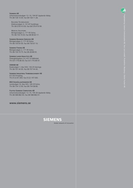 Framsynt - Siemens