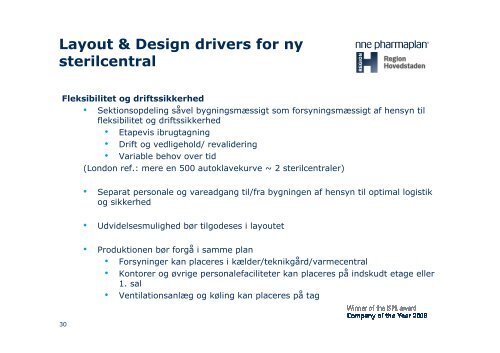 Central Sterilcentral - Region Hovedstadens Psykiatri