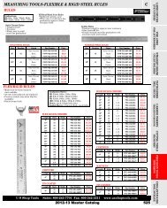 measuring tools-flexible & rigid steel rules c - U S Shop Tools