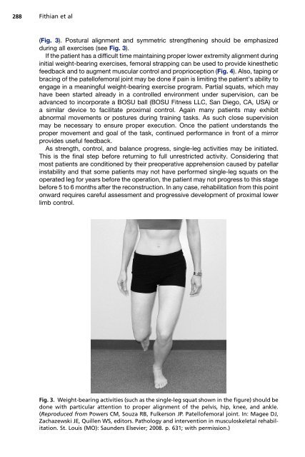 Rehabilitation of the Knee After Medial Patellofemoral Ligament ...