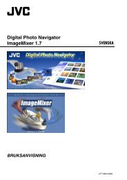 Digital Photo Navigator ImageMixer 1.7 - JVC