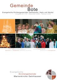 Kollektenbon 2006 Wert: 2 Euro - Evangelische Kirchengemeinde ...