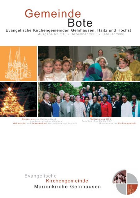 Kollektenbon 2006 Wert: 2 Euro - Evangelische Kirchengemeinde ...