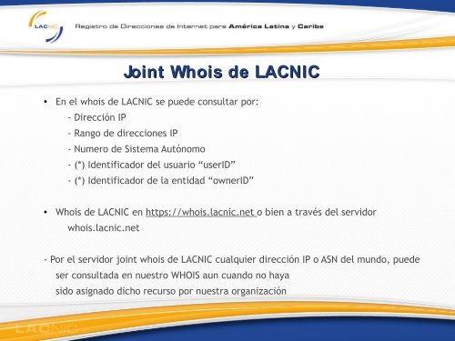 PresentaciÃƒÂ³n - LACNIC