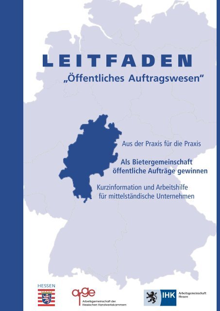 Leitfaden "Öffentliches Auftragswesen"