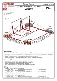 MINI BARRES ASYMETRIQUES GYMNOVA d'occasion : Equipements