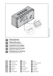 Instructions de montage - HÃ¶rmann KG