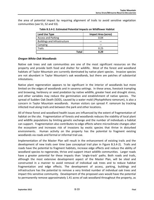 Initial Study MND - Sonoma County Agricultural Preservation and ...