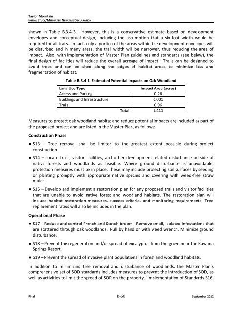 Initial Study MND - Sonoma County Agricultural Preservation and ...