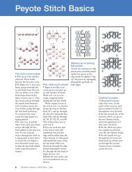 Peyote Stitch Basics - Bead and Button Magazine