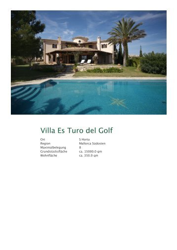Villa Es Turo del Golf
