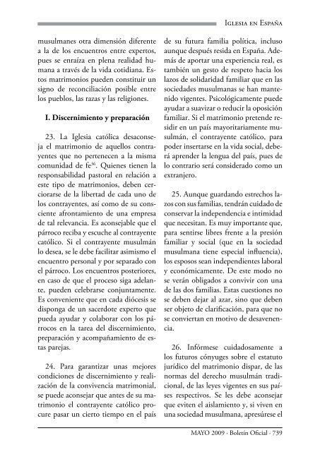 Boletín Oficial del Obispado de Ourense - Mayo 2009