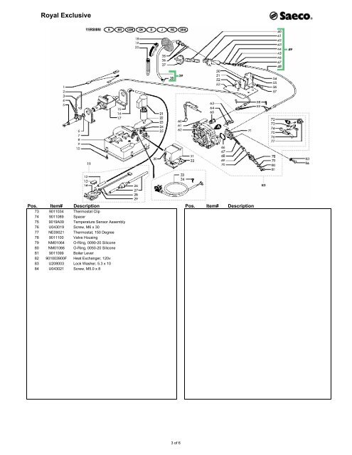 Royal Exclusive Diagram