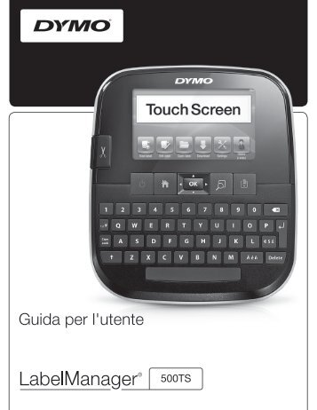 LabelManager 500TS User Guide - DYMO