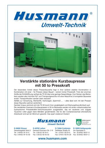 02 21 ST SEL TS 50 dt - husmann umwelt technik