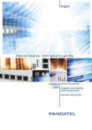 English Ethernet Solutions - from Optical to Last Mile Catalog 2006