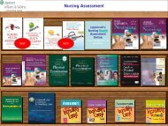 Nursing Assessment Bookshelf