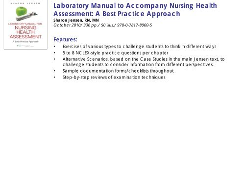 Nursing Assessment Bookshelf