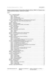 Regulamento do Plano Diretor Municipal (PDM) - CÃ¢mara Municipal ...