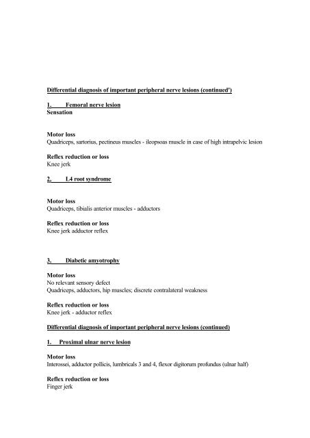 Neurology Edited by Professor Emeritus Desire' Dubounet, IMUNE