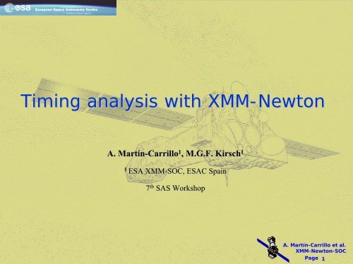 Timing analysis with XMM-Newton