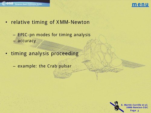 Timing analysis with XMM-Newton