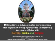 Michelle T. Parra, PhD - California Immunization Coalition