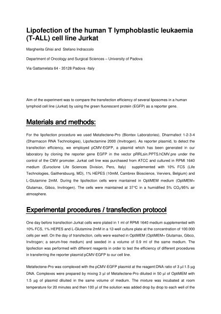 Evaluation Metafectene Pro[1] revSI - Biontex Laboratories