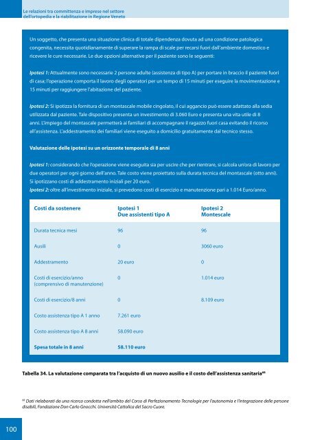 CERGAS.pdf - Osservatorio Biomedicale Veneto