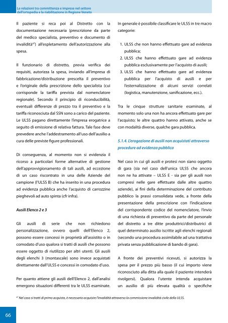 CERGAS.pdf - Osservatorio Biomedicale Veneto