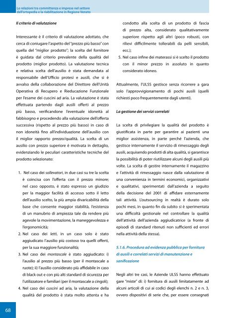 CERGAS.pdf - Osservatorio Biomedicale Veneto