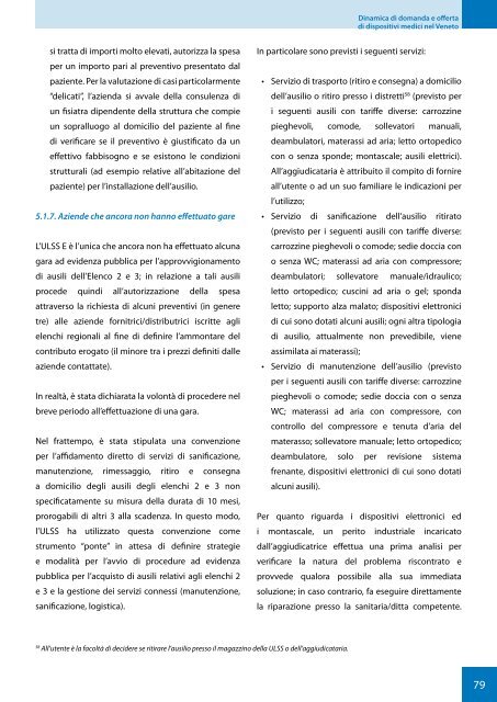 CERGAS.pdf - Osservatorio Biomedicale Veneto