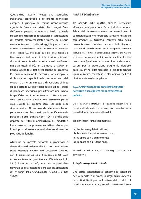 CERGAS.pdf - Osservatorio Biomedicale Veneto