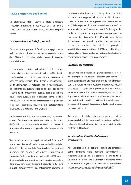 CERGAS.pdf - Osservatorio Biomedicale Veneto