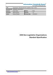 Standard Specification (PDF, 138Kb) - Information Standards Board ...