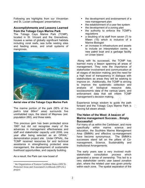 (CaMMESEC) Bulletin - International Coral Reef Action Network