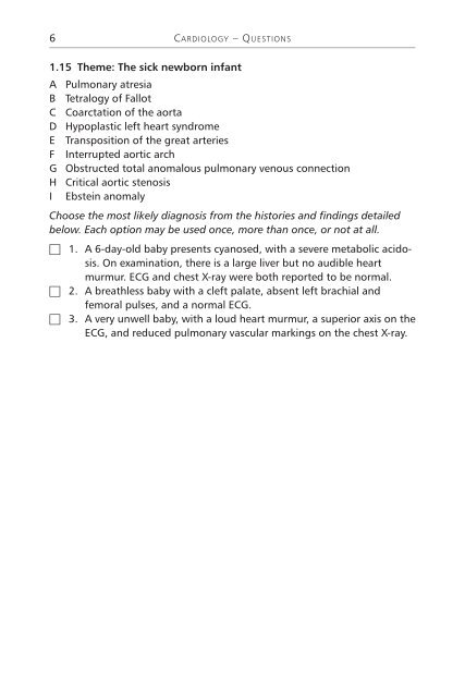 MRCPCH 1: Essential Questions in Paediatrics - PasTest