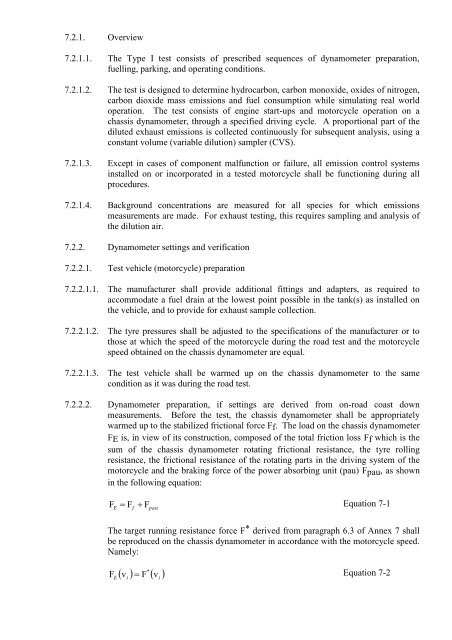 Amendment No. 1 to MoRTH/CMVR/TAP-115/116