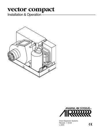 Installation & Operation Manual - Marine Air