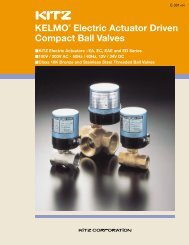 KELMO® Electric Actuator Driven Compact Ball Valves