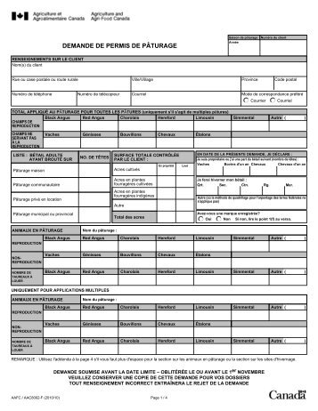 AAFC / AAC8002-F - Agriculture et Agroalimentaire Canada