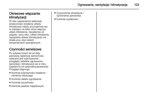 Opel Corsa 2013 â Instrukcja obsÅugi â Opel Polska