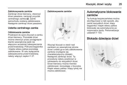 Opel Corsa 2013 â Instrukcja obsÅugi â Opel Polska