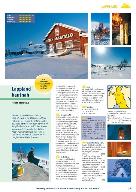 LAPPLAND! - Fintouring